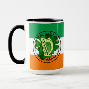 Mug Irlande pour toujours/Erin aller bragh/1 sang/pers