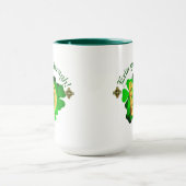 Mug Irlande pour toujours/Erin aller bragh/harpe (Centre)