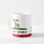 Mug Irlande République Irish Elk Drapeau géant Cerf (Devant gauche)
