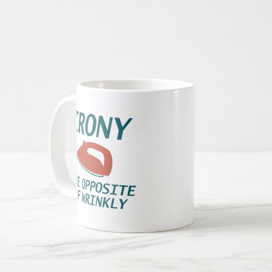 Mug Ironie L'Opposante De Véritable (Devant gauche)