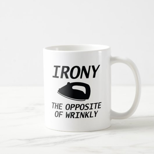 Mug Ironie L'Opposante De Véritable (Droite)
