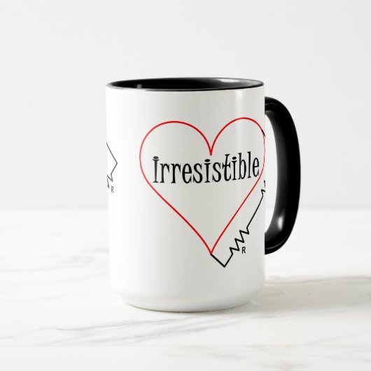 Mug Irrésistible (Devant droit)