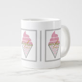 Mug irrésistible à la crème glacée de la poète Adi (Devant droit)