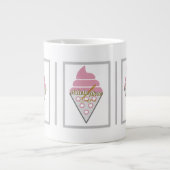 Mug irrésistible à la crème glacée de la poète Adi (Devant)