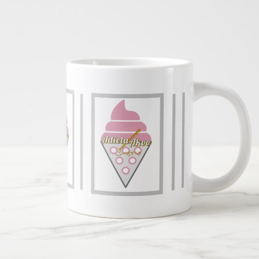 Mug irrésistible à la crème glacée de la poète Adi (Droite)