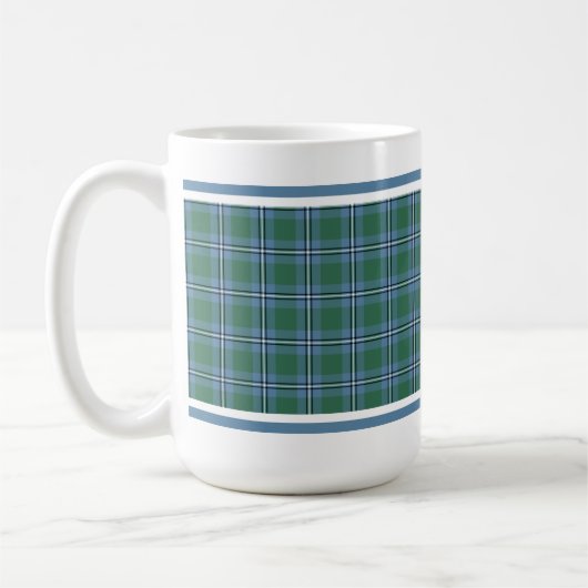 Mug Irvine Clan Scottish Tartan (Gauche)