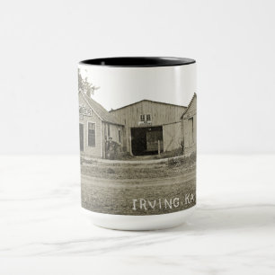 MUG IRVING KANSAS LUMBER CO. PHOTO MARSHALL COMTÉ KAN