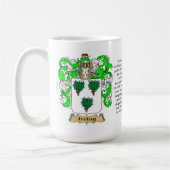 Mug Irving, l'origine, la signification et la crête (Gauche)