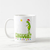 Mug Is This Jolly Enough Green Merry Christmas Tree Li (Gauche)