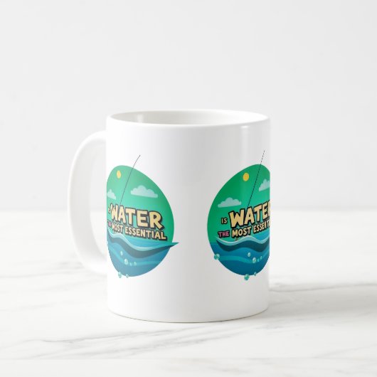 Mug Is Water the Most Essential Resource (Devant gauche)