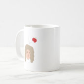 Mug Isaac Newton Apple Physics Science Humor (Devant gauche)