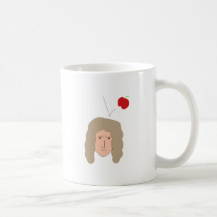 Mug Isaac Newton Pomme Physique Science Humour