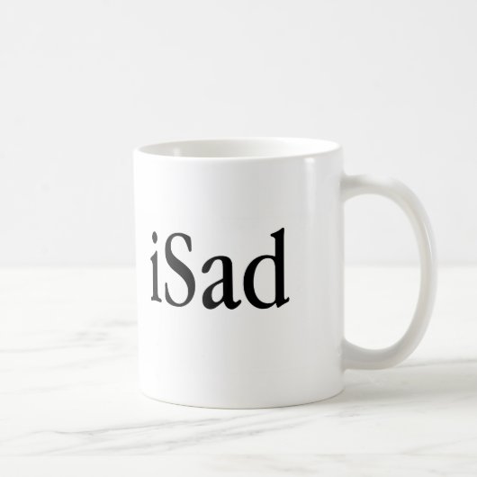 Mug iSad - au revoir Steve (Droite)