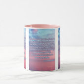 Mug Isaïe 40:24 KJV Bible Écriture Pic Deux Tons (Centre)