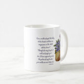 Mug Isaïe 49 verset de la Bible Écriture (Devant droit)