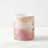 Mug Isaïe 61 3 Beauté de Ashes Bible Verse Rose (Centre)