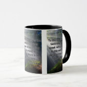 Mug Isaïe 8:20 KJV Bible Écriture Pic Deux Tons (Devant droit)