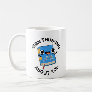 Mug ISBN Penser à propos de vous amusant jeu de livres