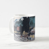 Mug Ishiyakushi par le Japonais Ukiyo-e de Hiroshige (Devant gauche)
