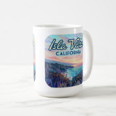 Mug Isla Vista Californie Père Noël Barbara Goleta Col (Devant droit)