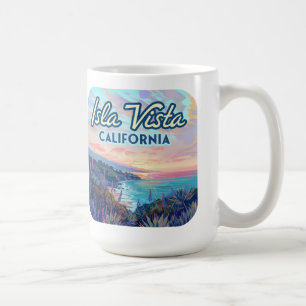 Mug Isla Vista Californie Père Noël Barbara Goleta Col
