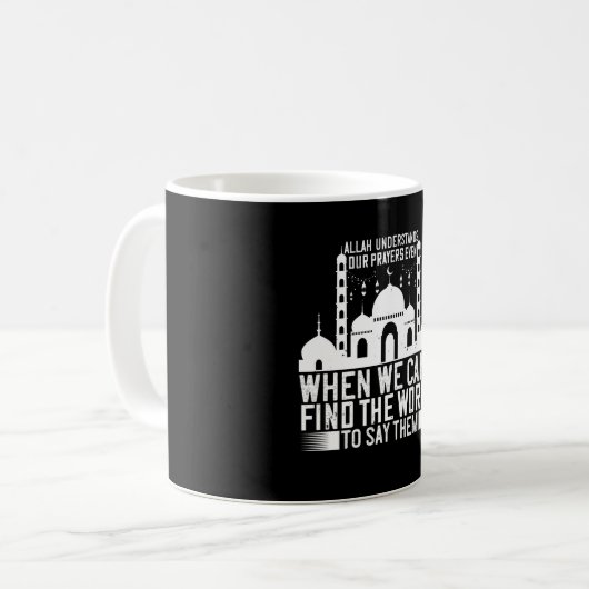 Mug Islam - Allah comprend nos prières (Devant gauche)