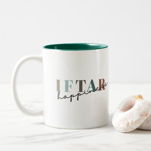 Mug islamique, cadeau du Ramadan, mug du Ramadan (Avec donut)