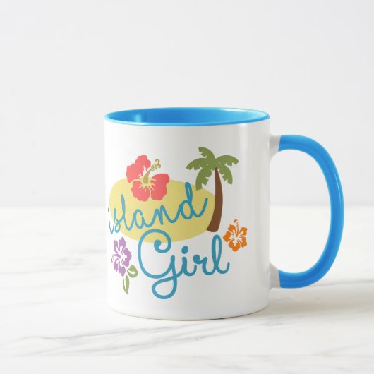Mug Island Girl for Kitchen (Droite)