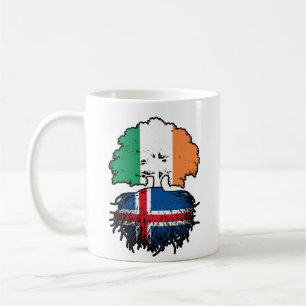 Mug Islande Irlande Irlande Irlande Islande Drapeau de
