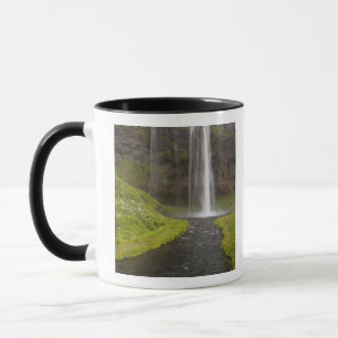 Mug Islande. Personnes sur le sentier derrière Seljala