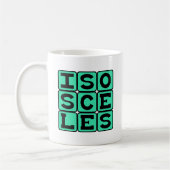 Mug Isocèle, Type de Triangle (Gauche)