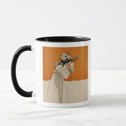 Mug Isolde, illustration "du studio", 1895 (lithium (Gauche)