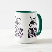 Mug isotherme pour café à emporter – Tasse en céra (Devant droit)