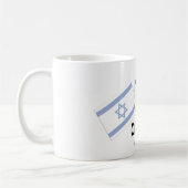 Mug Israël Palestine Paix Salam Shalom (Gauche)