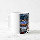 Mug Istanbul - I Love - Turquie - (Devant gauche)