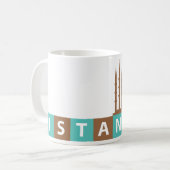 Mug Istanbul, Turquie (Devant gauche)