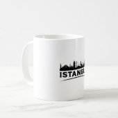 Mug Istanbul Turquie City Cityscape Skyline Idée cadea (Devant gauche)