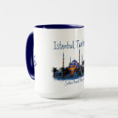 Mug Istanbul, Turquie - Mosquée Sultan Ahmet (Devant gauche)