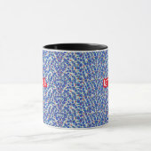 Mug Istanbul Turquie Souvenir Bleu et Blanc (Centre)