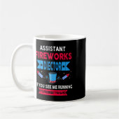 Mug Istant Fireworks Directeur Je Vous Exécute 4 Juil (Gauche)