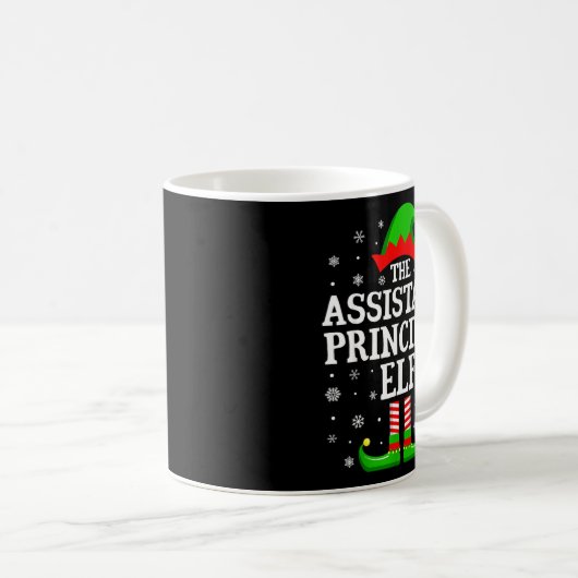 Mug Istant Principal Elf Funny Christmas Family Matchi (Devant droit)