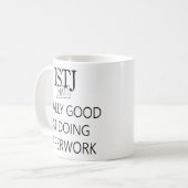 Mug ISTJ le devoir Fullfiller (Devant gauche)