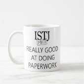 Mug ISTJ le devoir Fullfiller (Gauche)