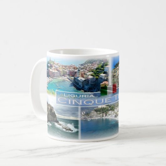 Mug IT Italia - Ligurie - Cinque Terre - (Devant gauche)
