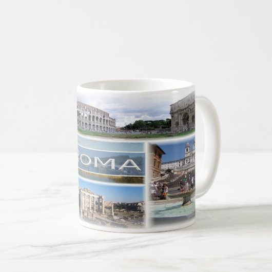 Mug IT Italia - Roma - (Devant droit)