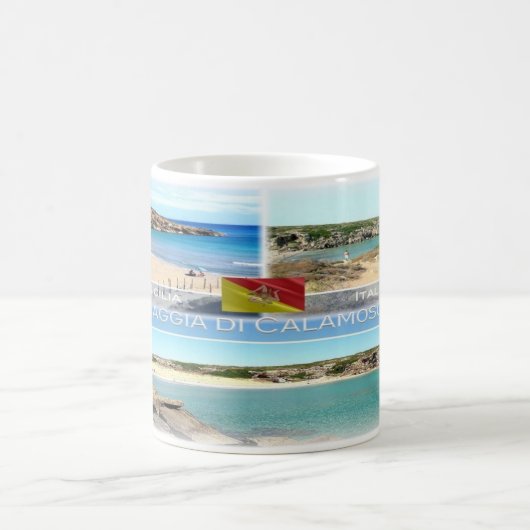 Mug IT Italia - Sicilia - Spiaggia di Calamosche - (Centre)