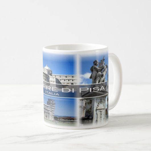Mug IT Italia - Torre di Pisa - (Devant droit)