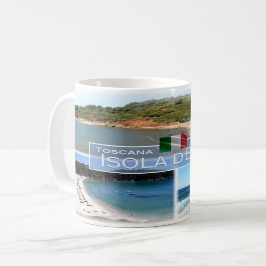 Mug IT Italia - Toscane - Isola D'Elba - (Devant gauche)