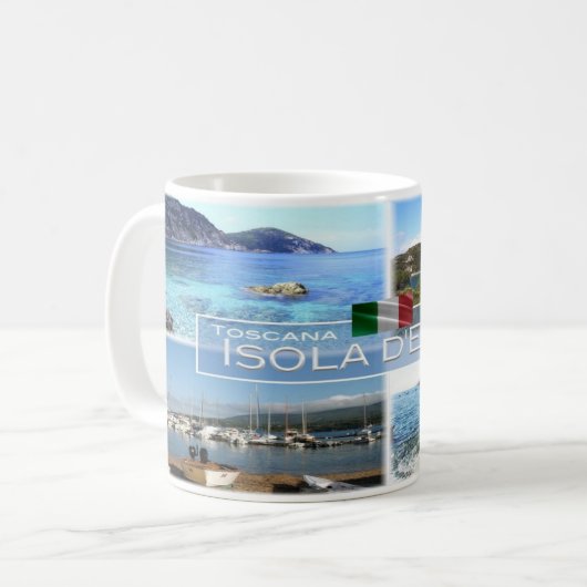 Mug IT Italia - Toscane - Isola D'Elba - (Devant gauche)