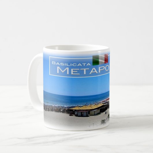 Mug IT Italie - Basilicata - Metaponto - (Devant gauche)
